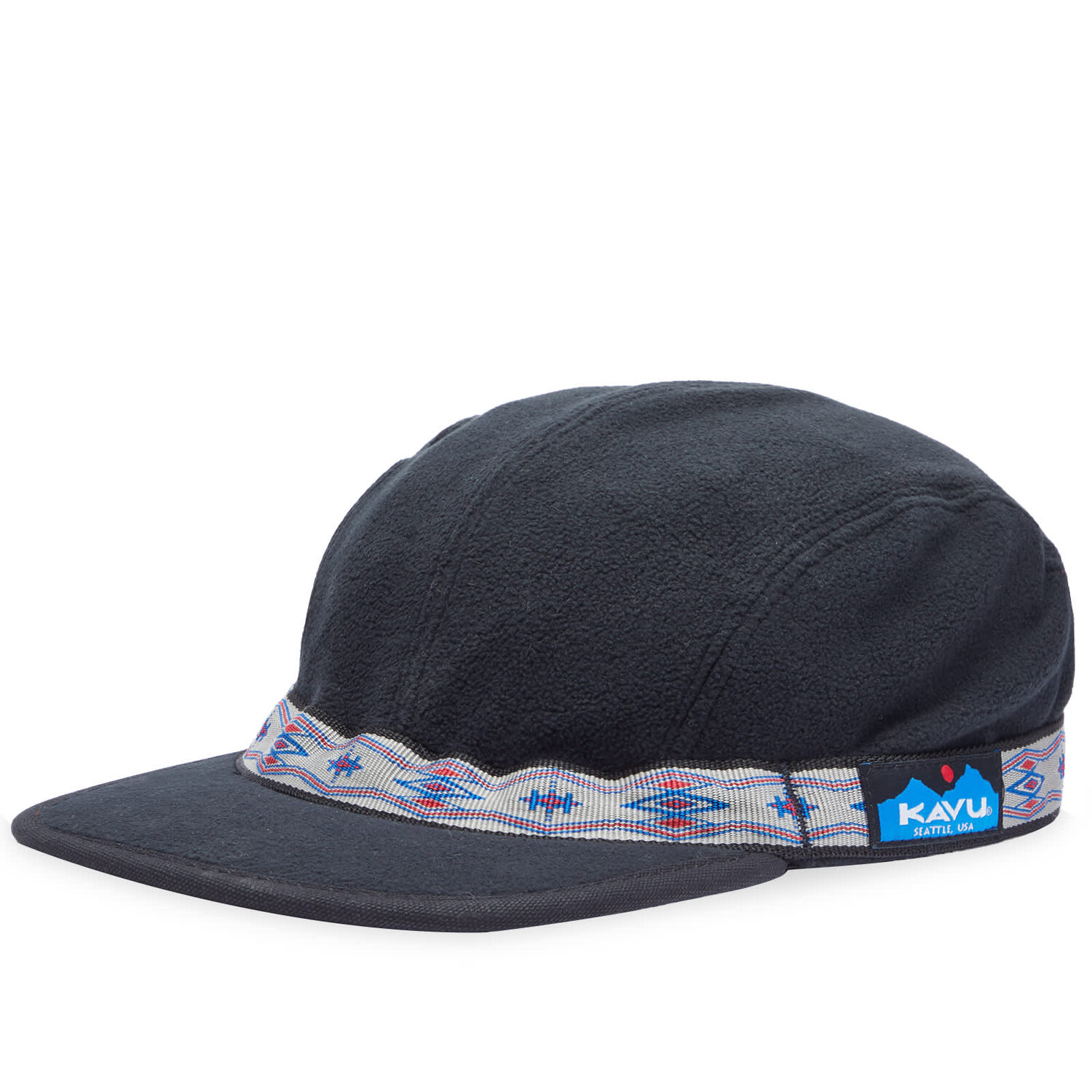 

Бейсболка Kavu Fleece Strap, цвет Black Bean