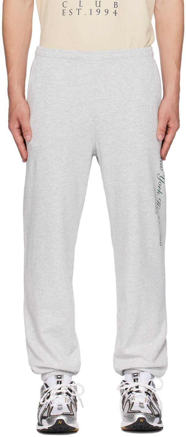 

Серые спортивные штаны NY Health Club Sporty & Rich
