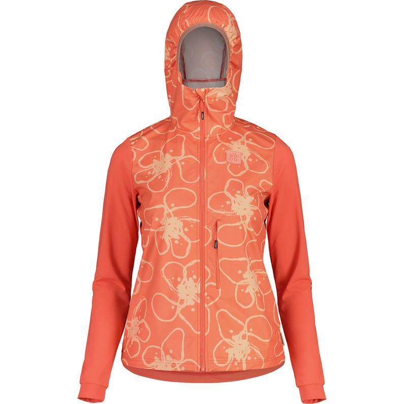 Женская СеннесМ Куртка с принтом Maloja, оранжевый