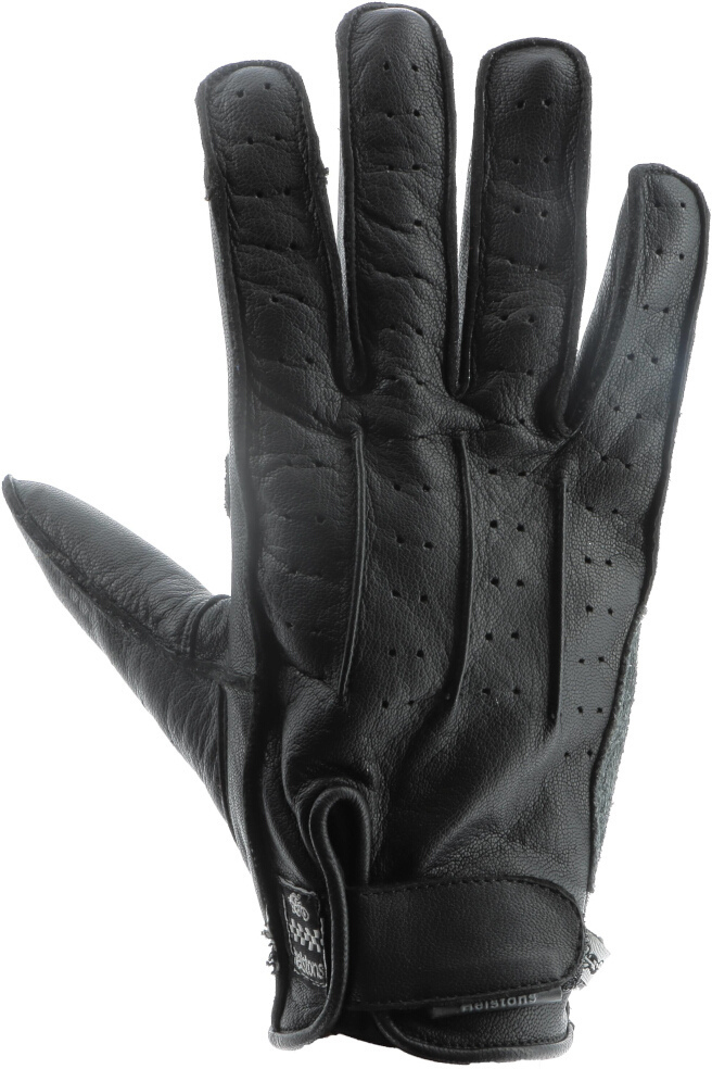 Перфорированные мотоциклетные перчатки Oscar Air Helstons, черный/серый перчатки мотоциклетные helstons bora с подогревом бежевый