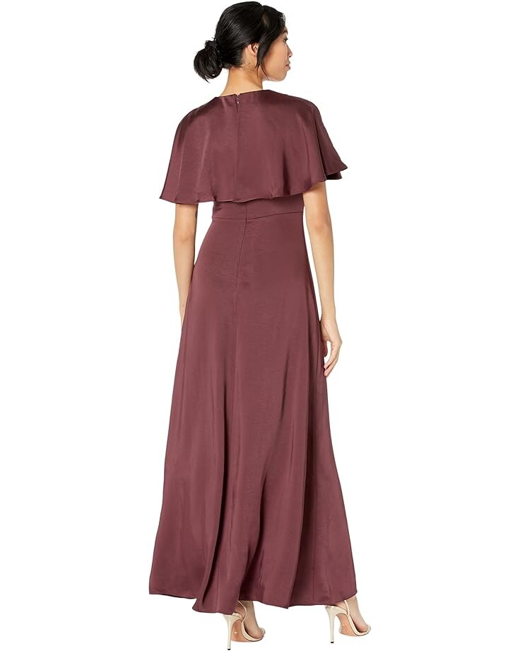 

Платье Ted Baker Immax Satin Maxi Dress, цвет Deep Purple