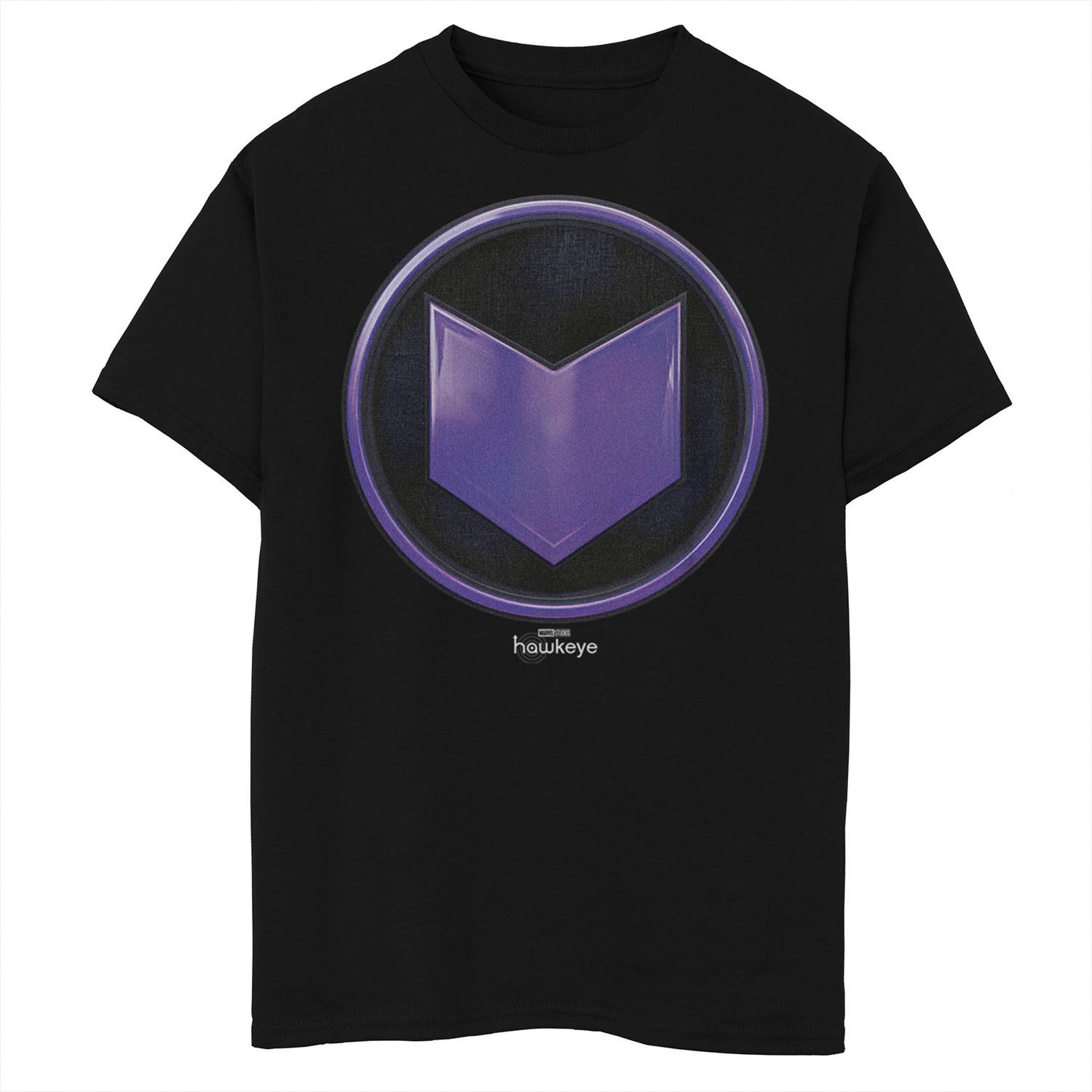 Фиолетовая футболка с рисунком Marvel Hawkeye для мальчиков 8–20 лет Marvel