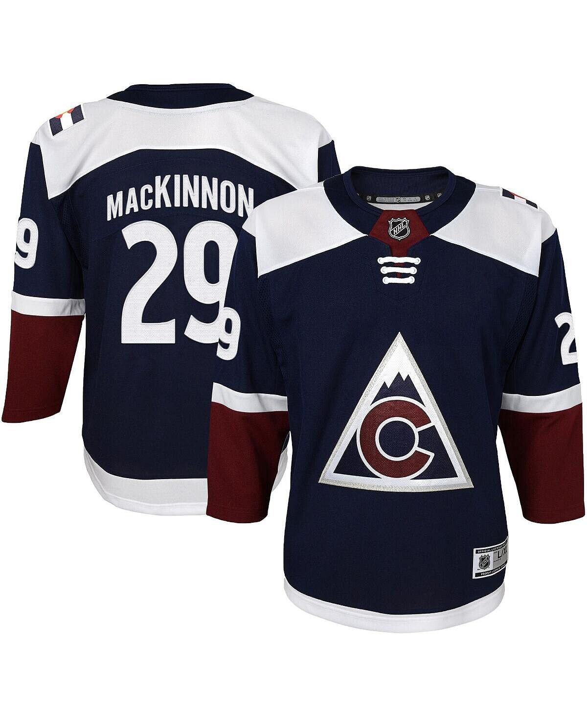 

Джерси Big Boys Nathan Mackinnon Navy Colorado Avalanche, альтернативный премьер-игрок Outerstuff