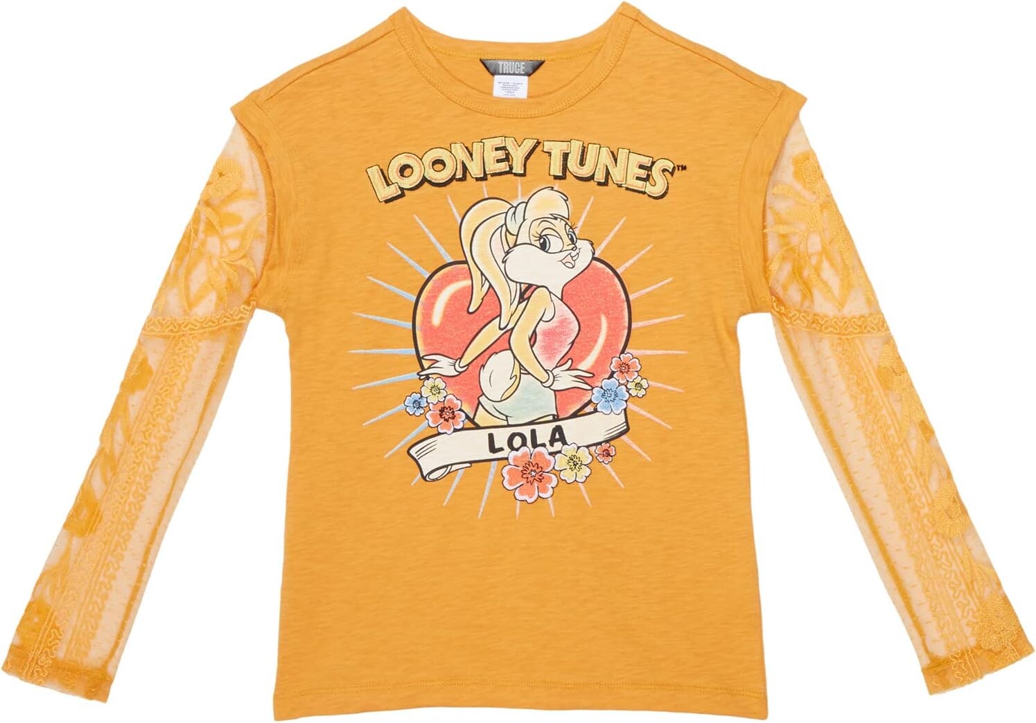 

Топ TRUCE Looney Tunes Lola Long Sleeve Knit Top, золотой, Желтый