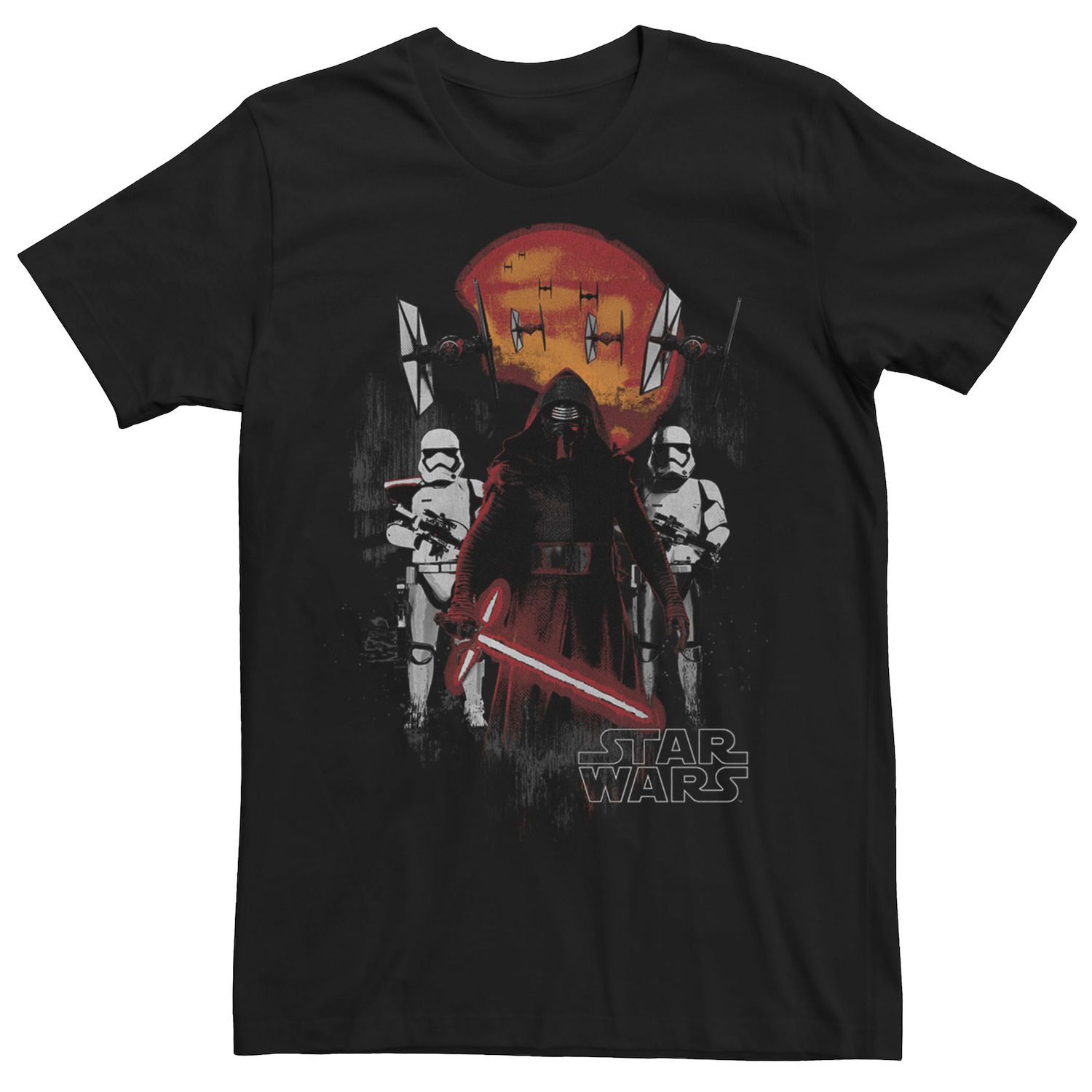 Мужская футболка «Звездные войны, пробуждение силы, Kylo Trooper» Licensed Character звездные войны пробуждение силы dvd