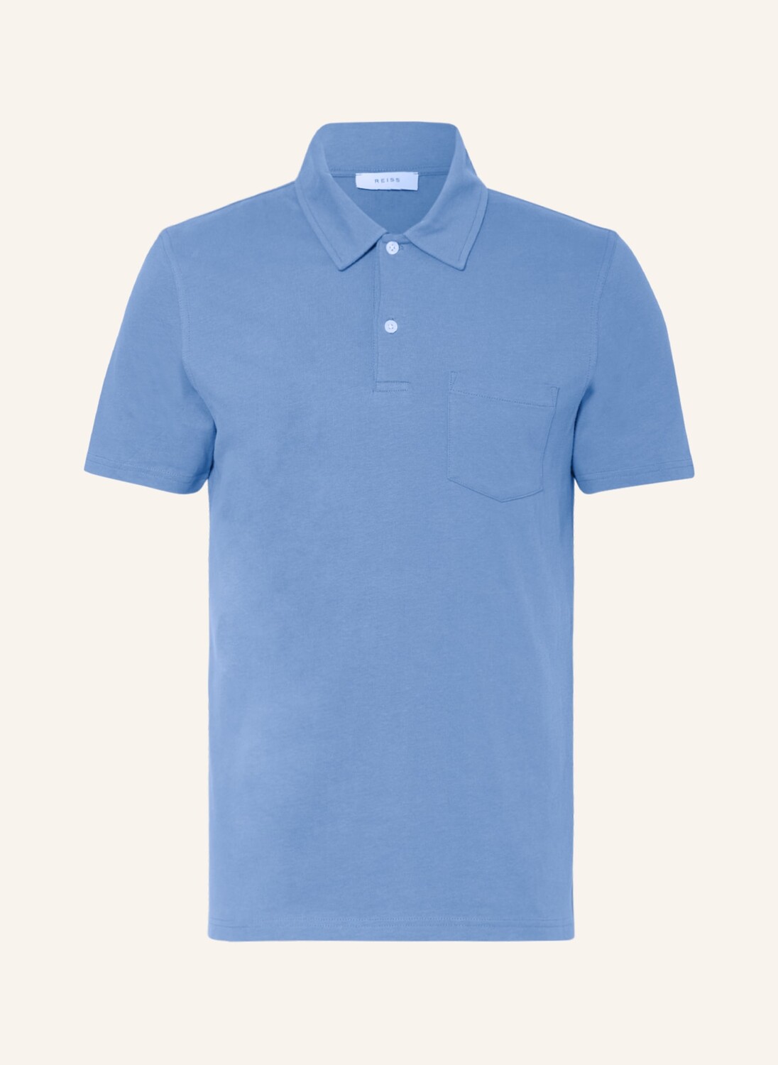 

Рубашка поло REISS Jersey NAMMOS, синий