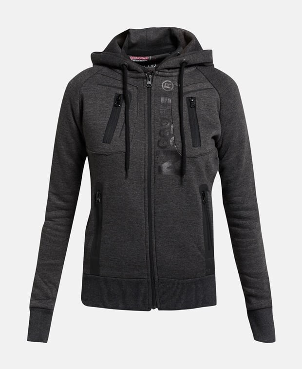 

Толстовка с капюшоном Geographical Norway, черный