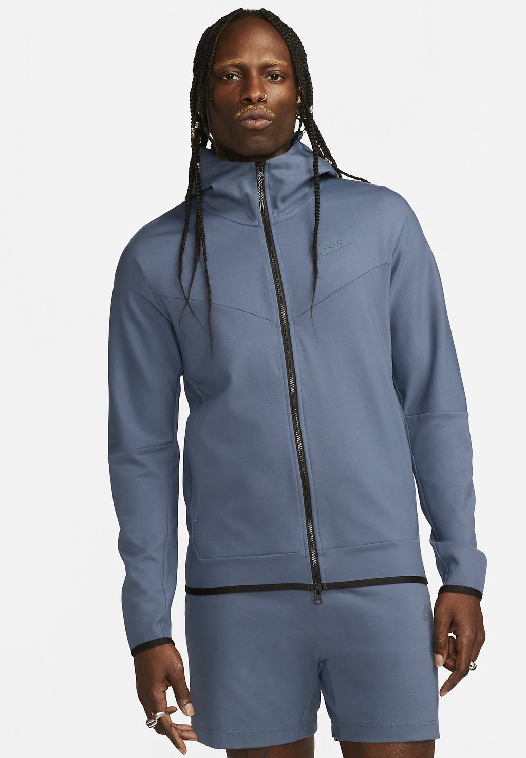 Спортивная куртка M TECH FZ LGHTTWHT Nike, рассеянный синий рассеянный синий