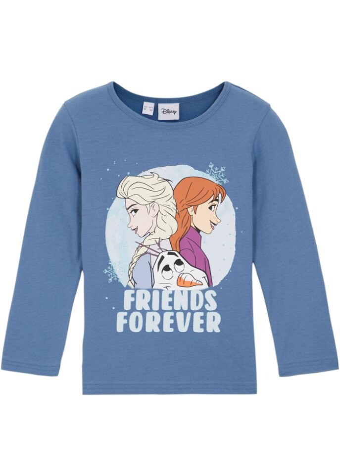 

Рубашка с длинными рукавами для девочки frozen Bpc Bonprix Collection, синий
