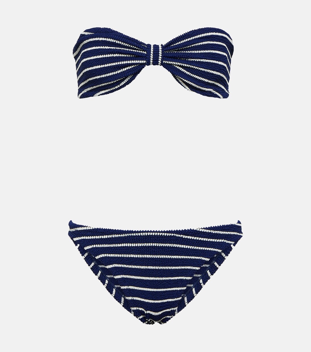 

Бикини Hunza G Jean Striped, синий/белый