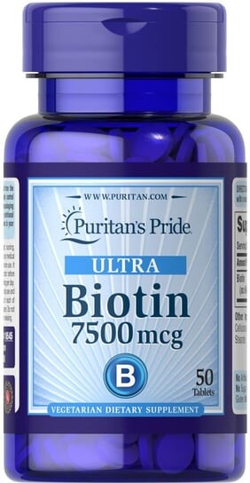 

Puritan's Pride, Биотин 7500 мкг - 50 таблеток
