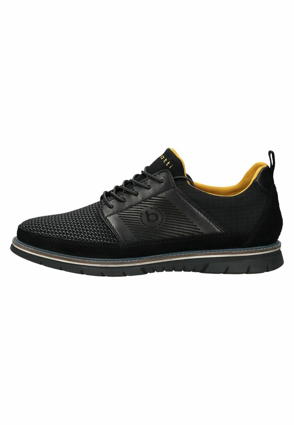 Спортивные туфли на шнуровке SAMMY COMFORT bugatti, цвет schwarz