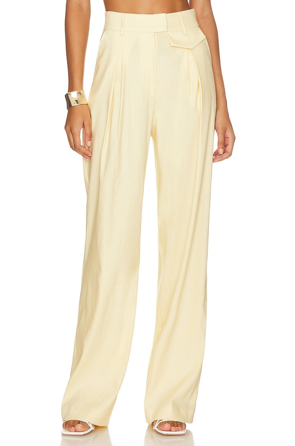

Брюки LPA Carlotta, цвет Banana Creme