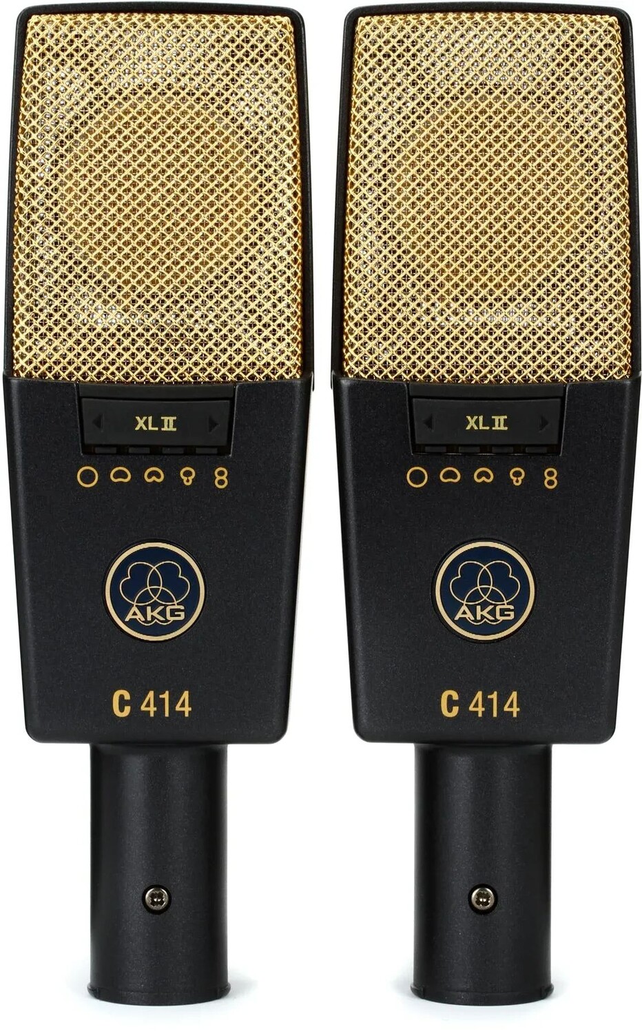 

AKG C414 XLII/ST Конденсаторный микрофон с большой диафрагмой — подобранная пара