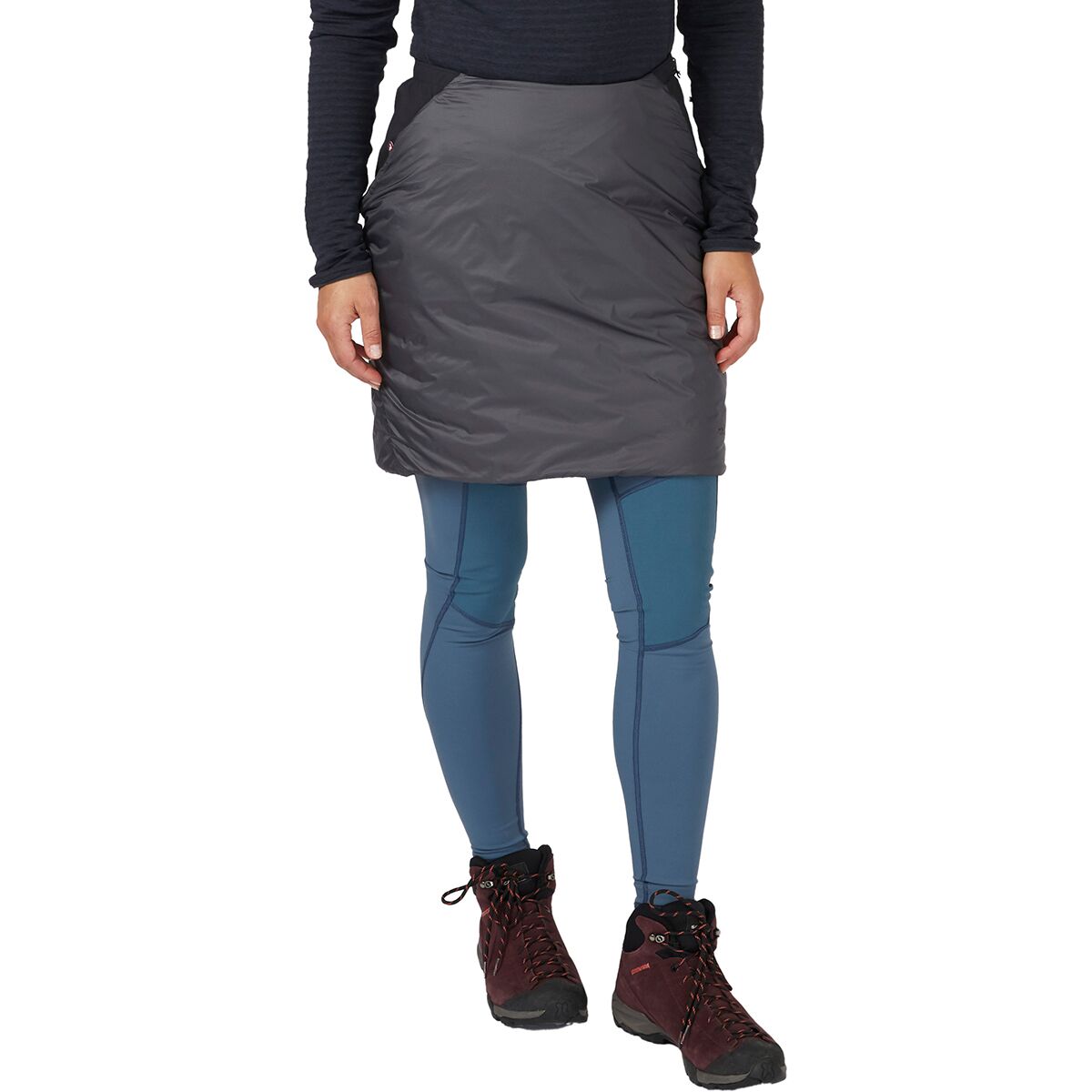 Циррусовая юбка Rab, цвет black/graphene