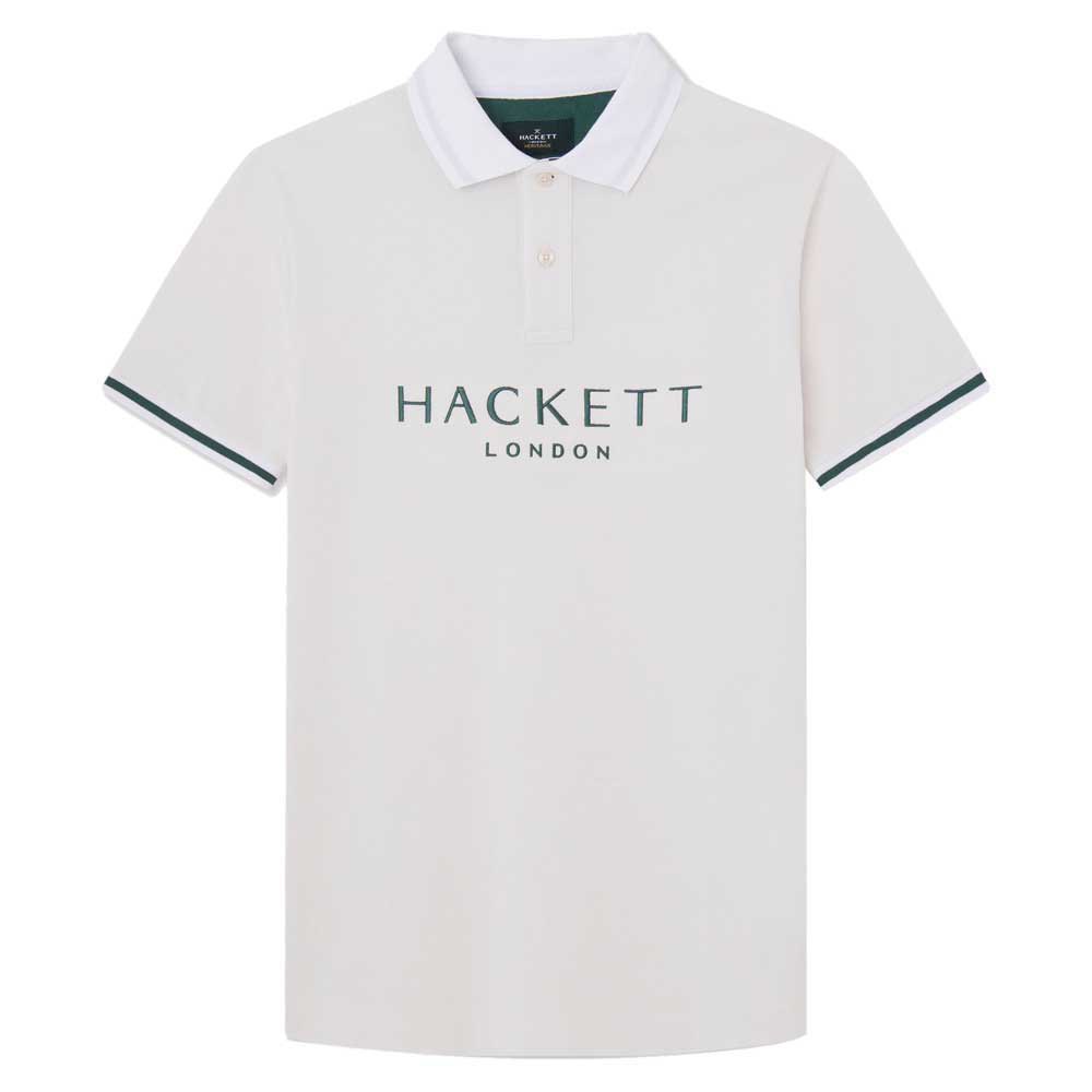 hackett heritage classic Поло с коротким рукавом Hackett Heritage Classic, белый