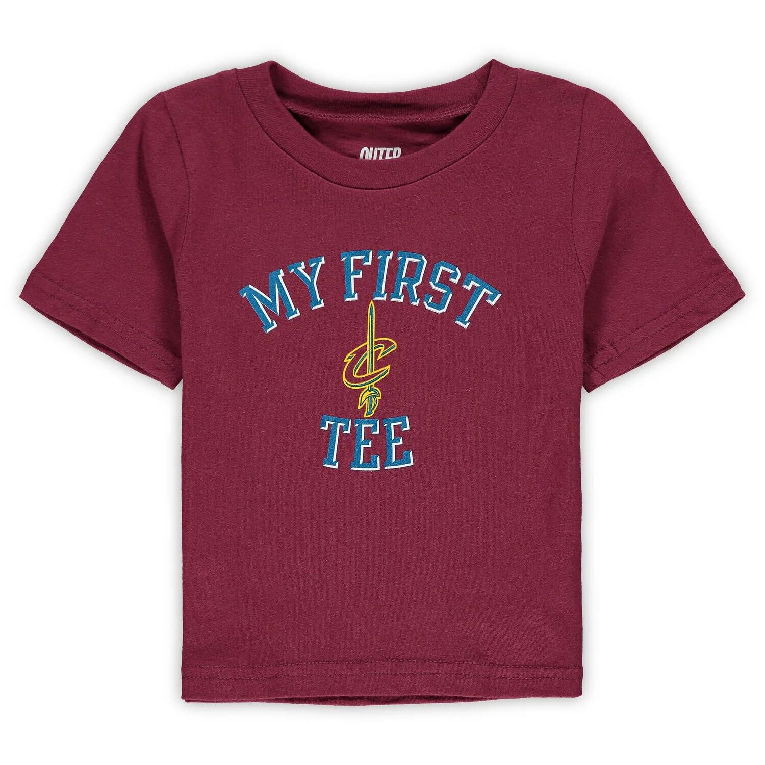 

Футболка Infant Wine Cleveland Cavaliers «Моя первая футболка» Outerstuff