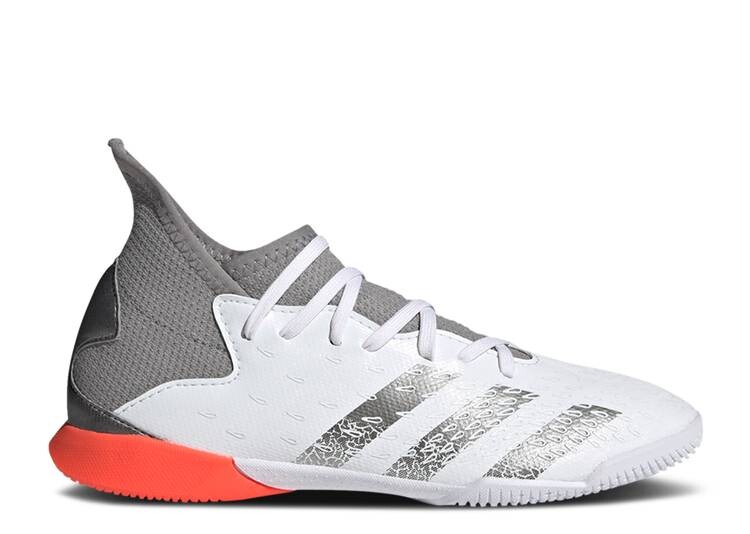 

Кроссовки Adidas PREDATOR FREAK.3 IN J 'DEMONSCALE - WHITE SOLAR RED', белый