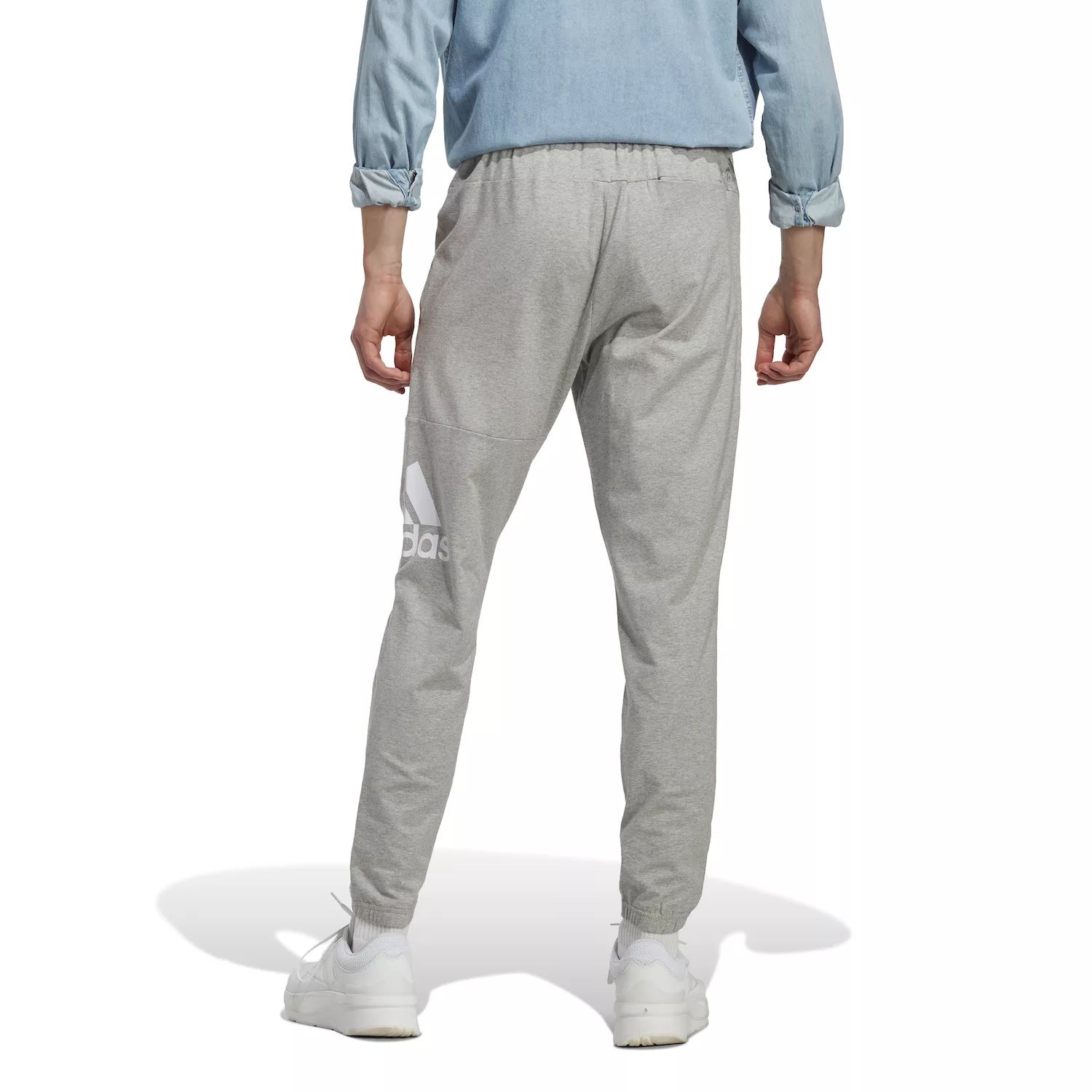 Зауженные спортивные брюки Big & Tall Essentials adidas светоотражающая крышка smartwool цвет medium gray heather