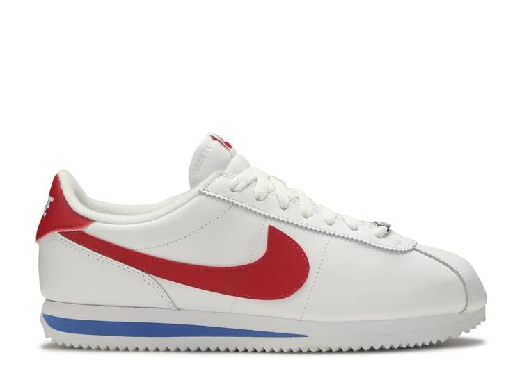 Кроссовки Nike CORTEZ BASIC LEATHER OG 'FORREST GUMP', белый кроссовки nike clot x cortez forrest gump белый