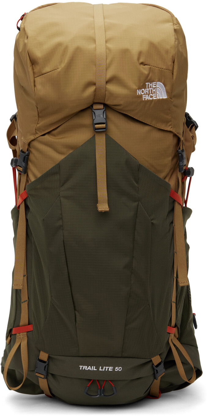 

Рюкзак Trail Lite 50 цвета хаки и бежевого цвета The North Face