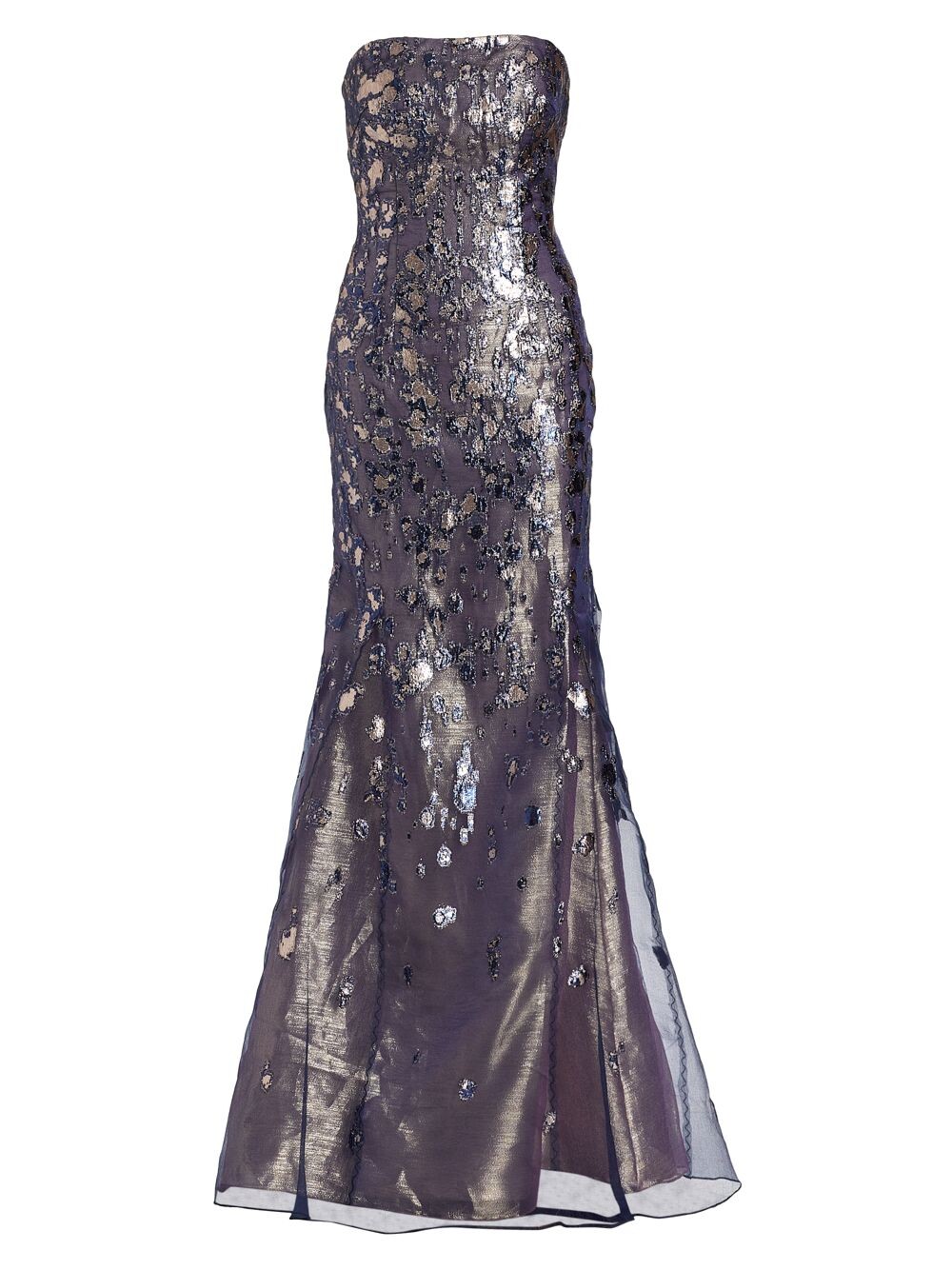 

Платье Русалка из парчи Rene Ruiz Collection