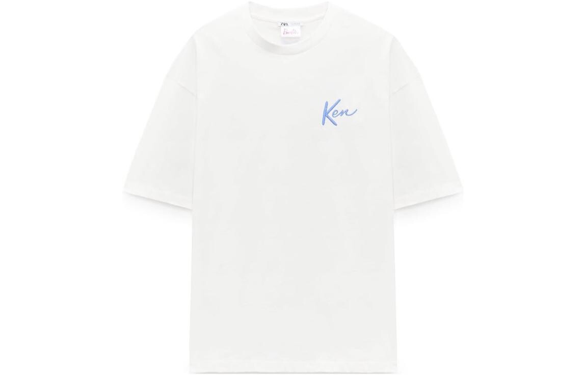 

Футболка унисекс белая Zara, белый