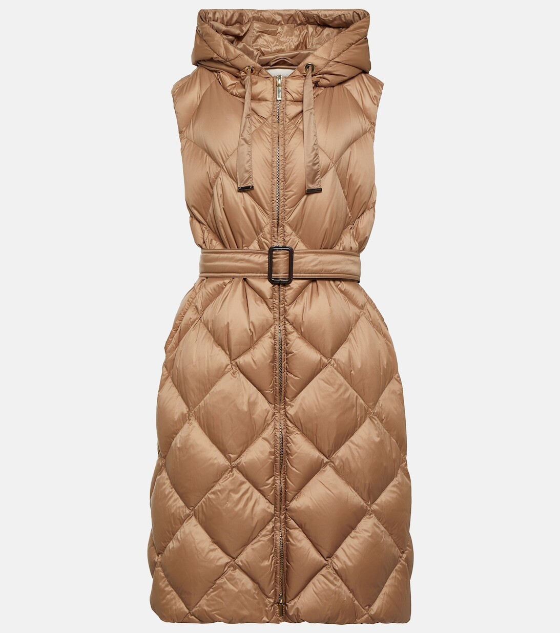 

Стеганый жилет The Cube Tregil MAX MARA, бежевый