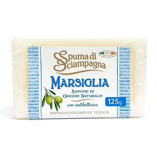 Натуральное марсельское мыло, 125 г Spuma Di Sciampagna