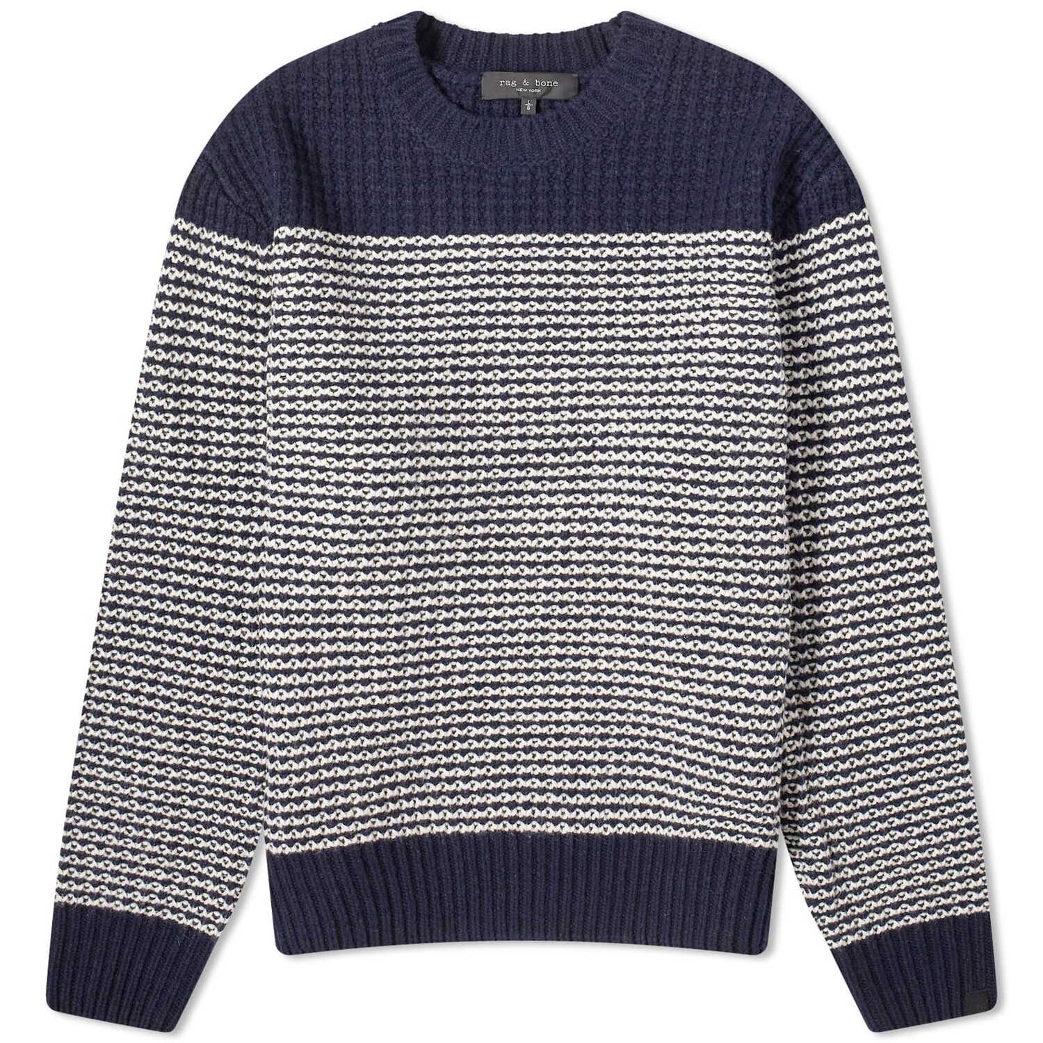 

Джемпер Rag & Bone Ernie Stripe, темно-синий