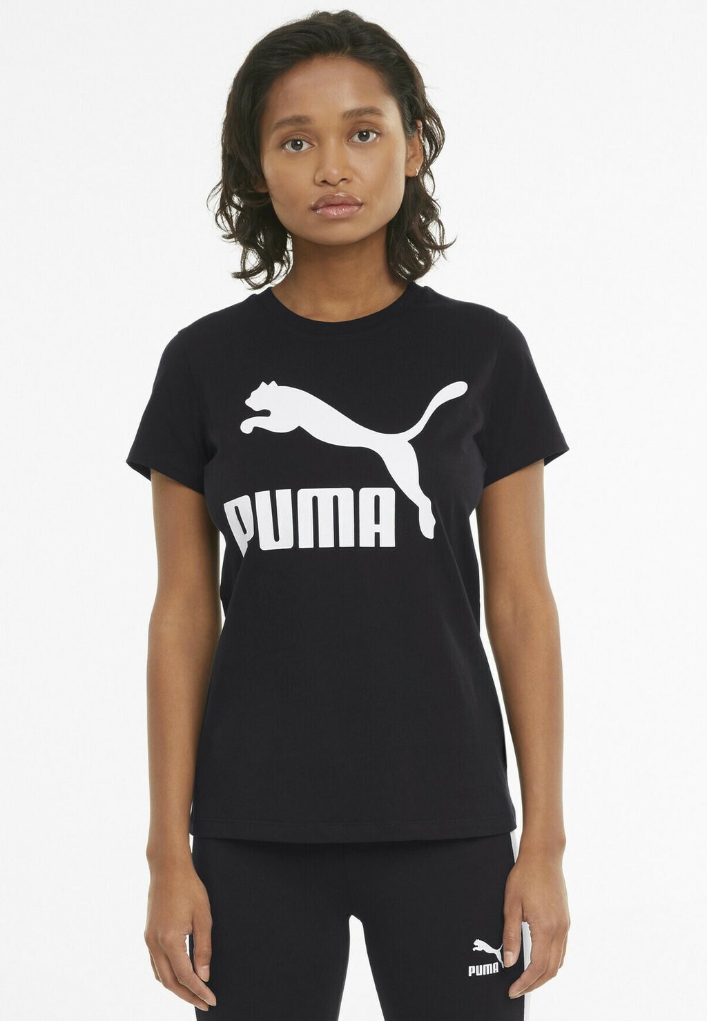 

Футболка с принтом Puma, Черный