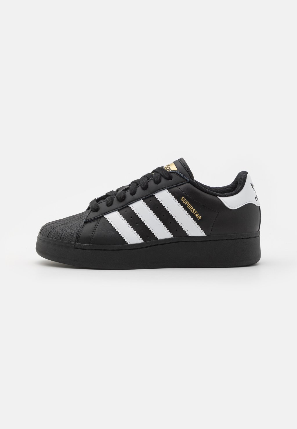 

Низкие кроссовки SUPERSTAR XLG UNISEX adidas Originals, основной черный/обувь белый/золотой металлик