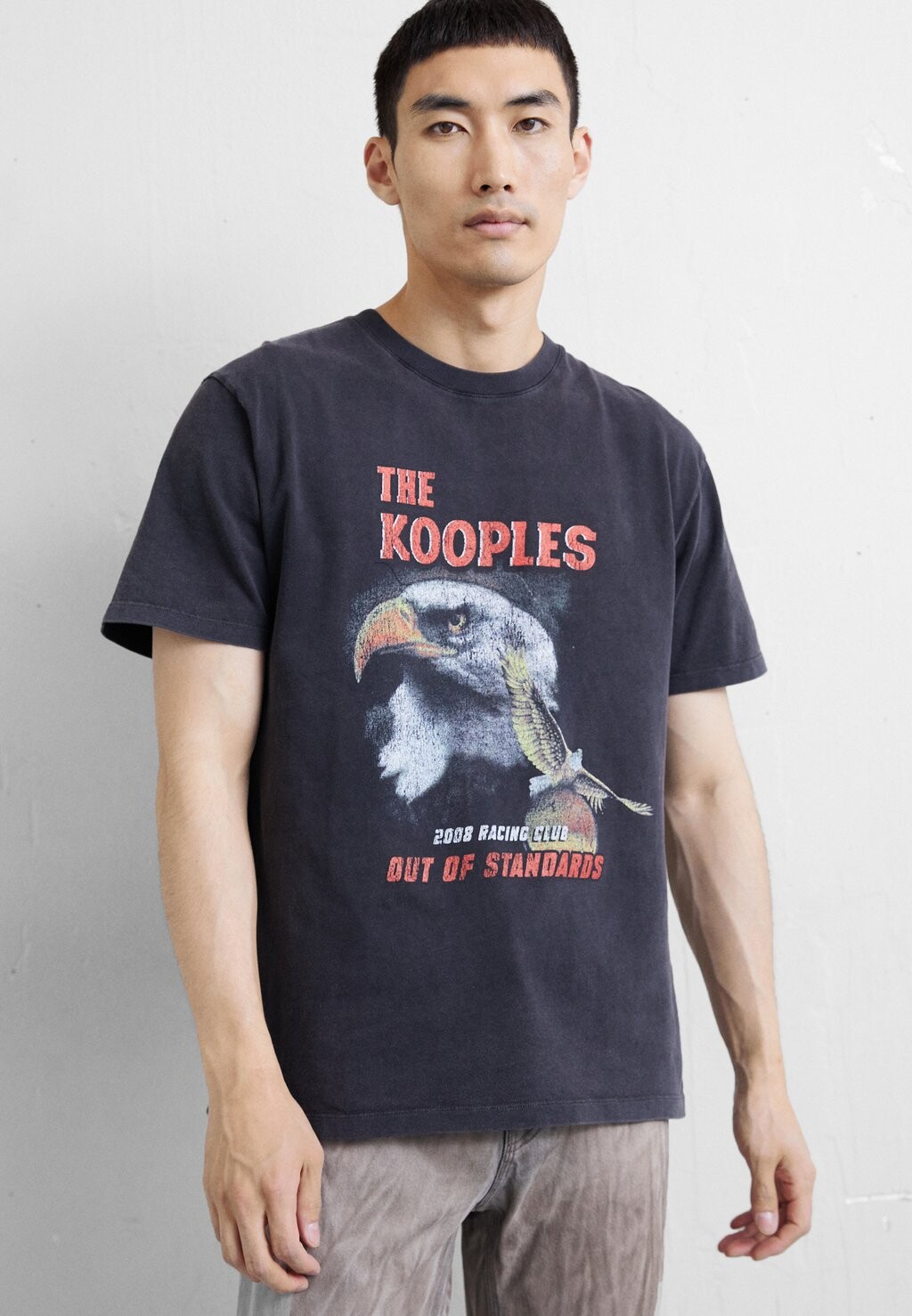 

Футболка с принтом The Kooples, черный