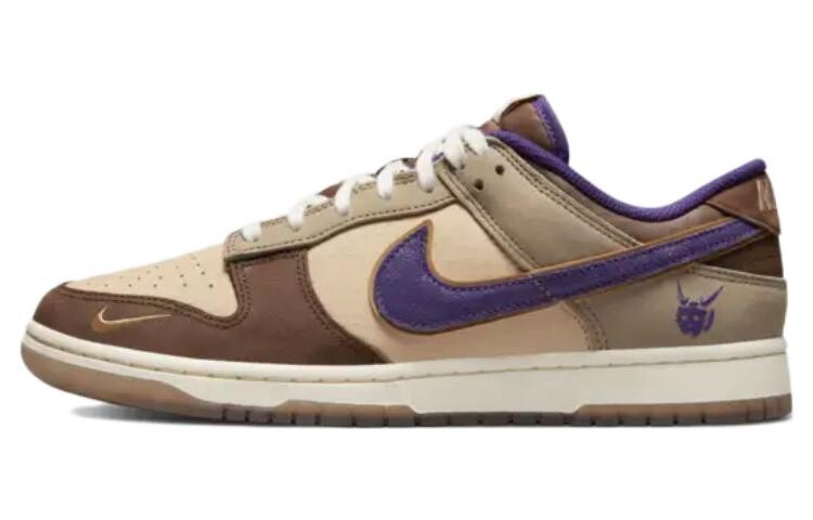 

Кроссовки унисекс Nike Dunk Low Skate, коричневый / фиолетовый