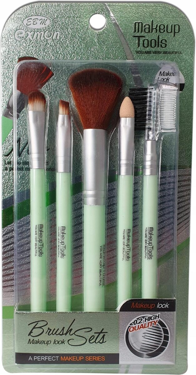

Кисти для макияжа косметические, 5 шт Calissimo