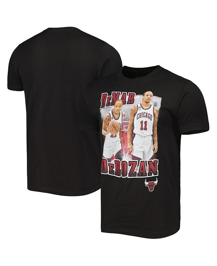 

Черная мужская и женская футболка DeMar DeRozan Chicago Bulls Player City Edition Double Double Stadium Essentials, черный