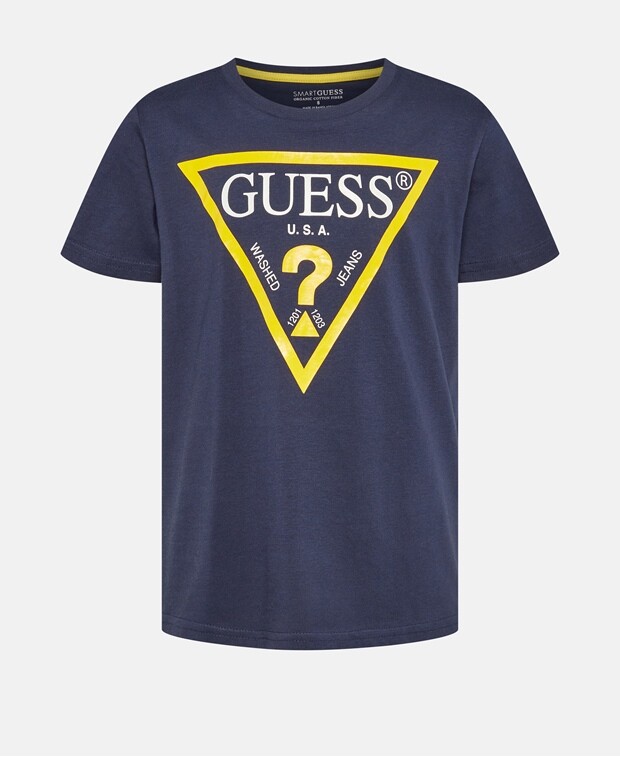 

Футболка Guess, темно-синий