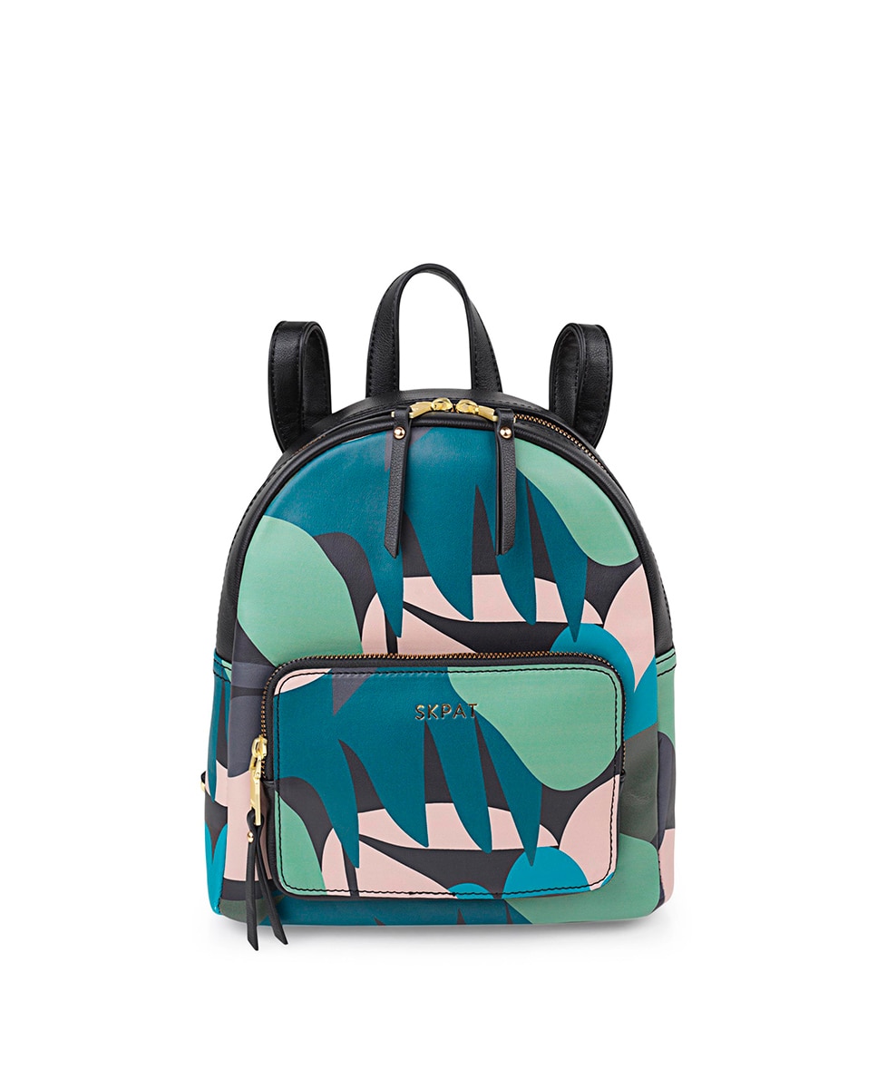 ранцевый треугольный рюкзак с рисунком в виде маджонга рюкзак слинг canfeng дорожный походный рюкзак веревочная сумка через плечо Зеленый женский рюкзак Zagori на молнии SKPAT, зеленый