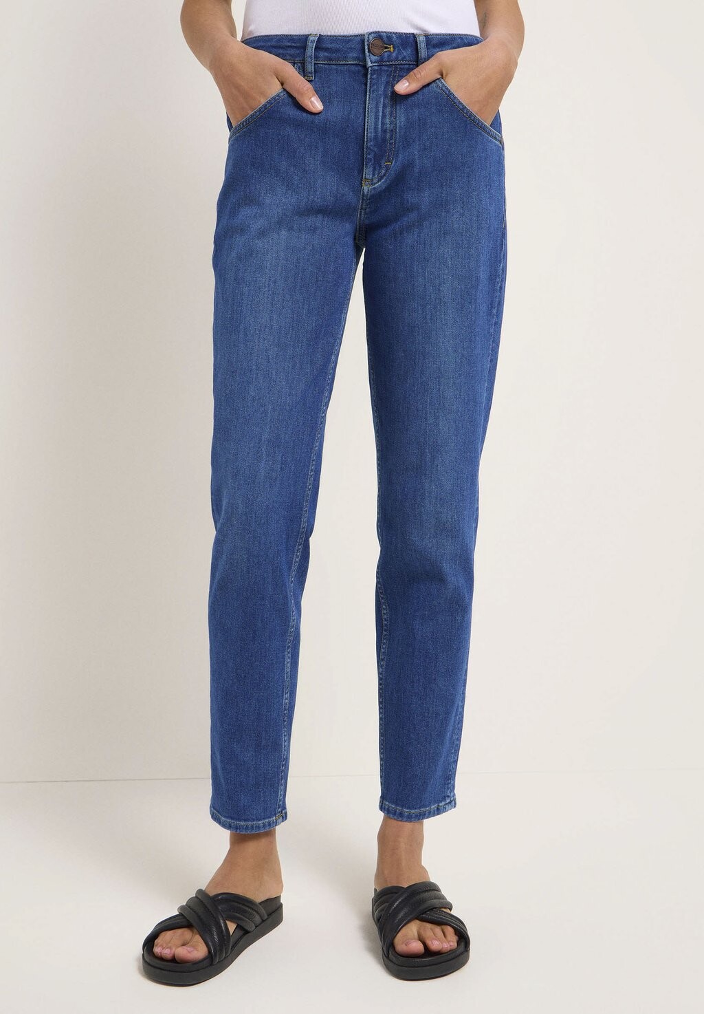 

Джинсы Slim Fit GIRLFRIEND LANIUS, цвет mid blue denim