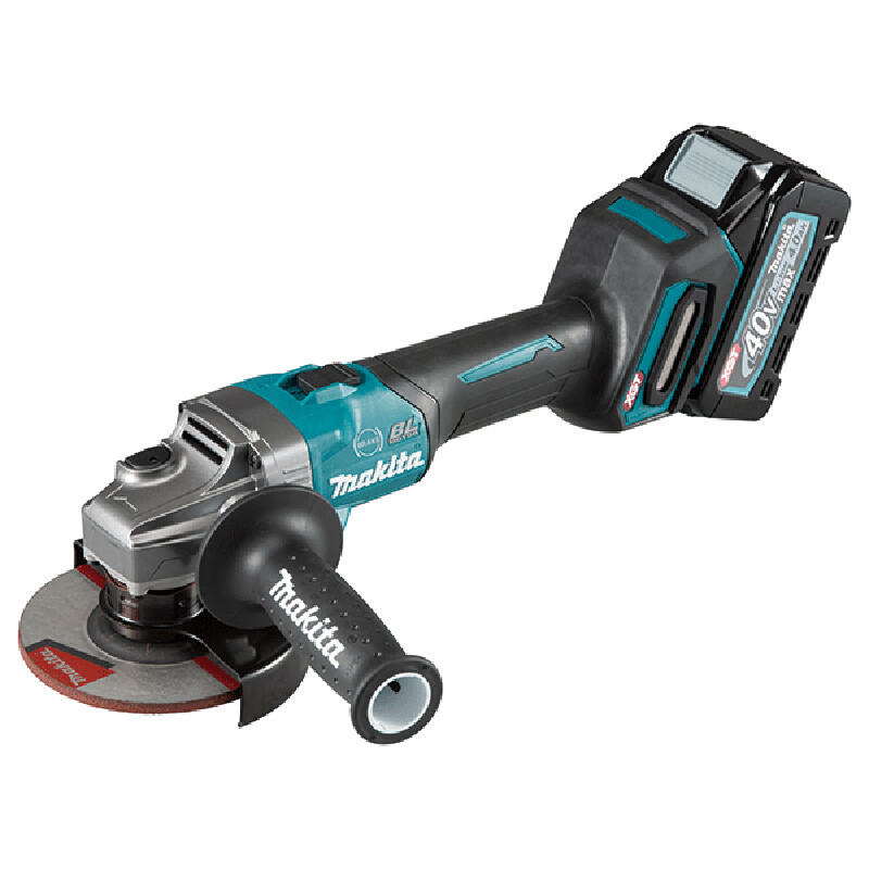 Шлифовальная машина Makita GA005GD201, 125 мм + два аккумулятора 40V/2.5Ah, зарядное устройство