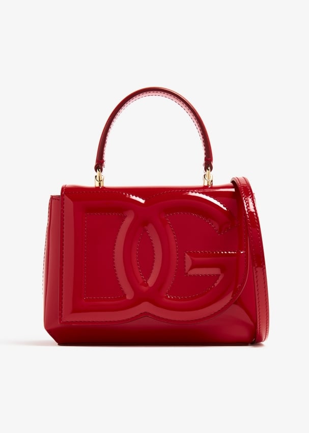 Сумка Dolce&Gabbana DG Logo Top-Handle, красный