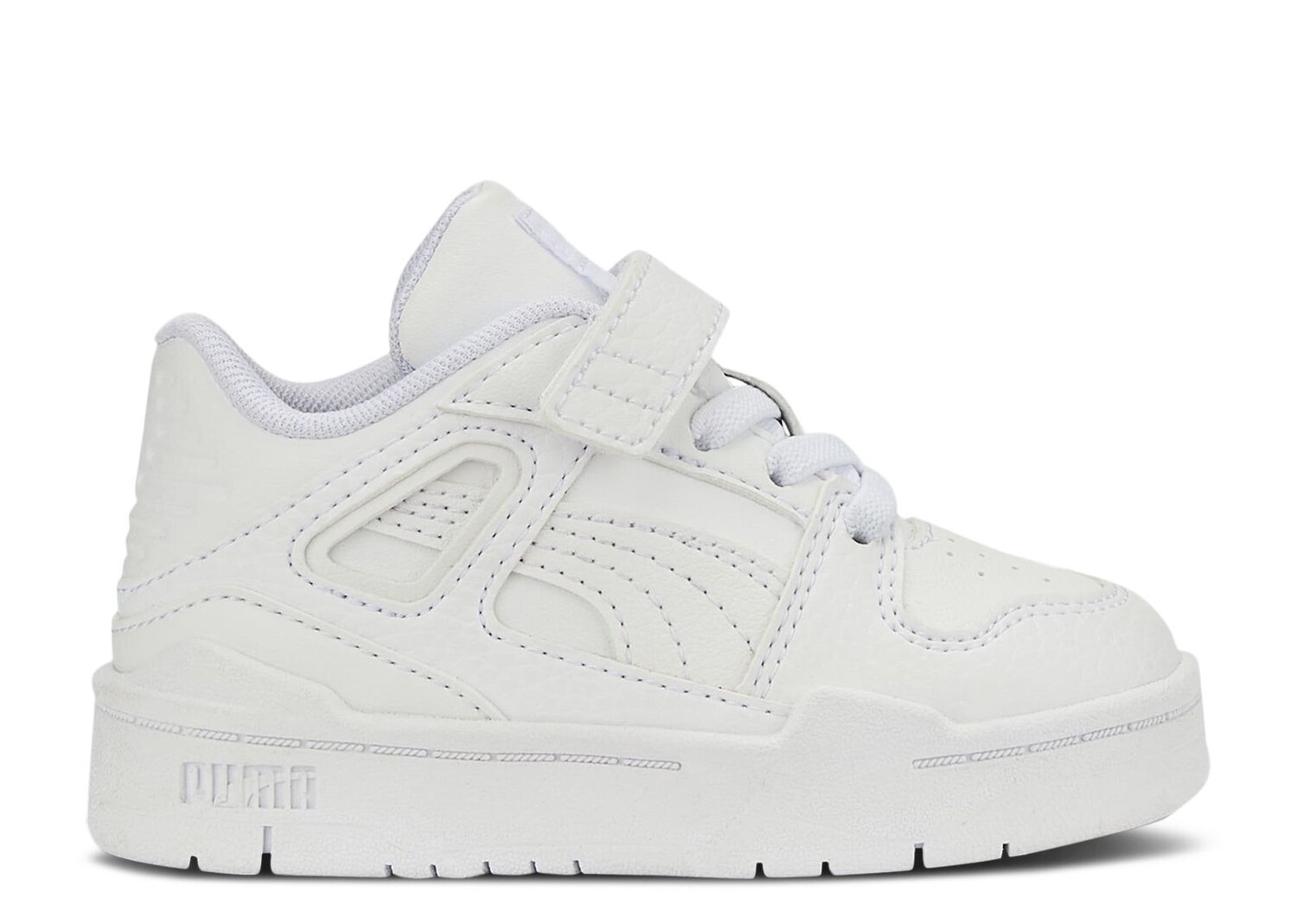 

Кроссовки Puma Slipstream Leather Infant 'Triple White', белый