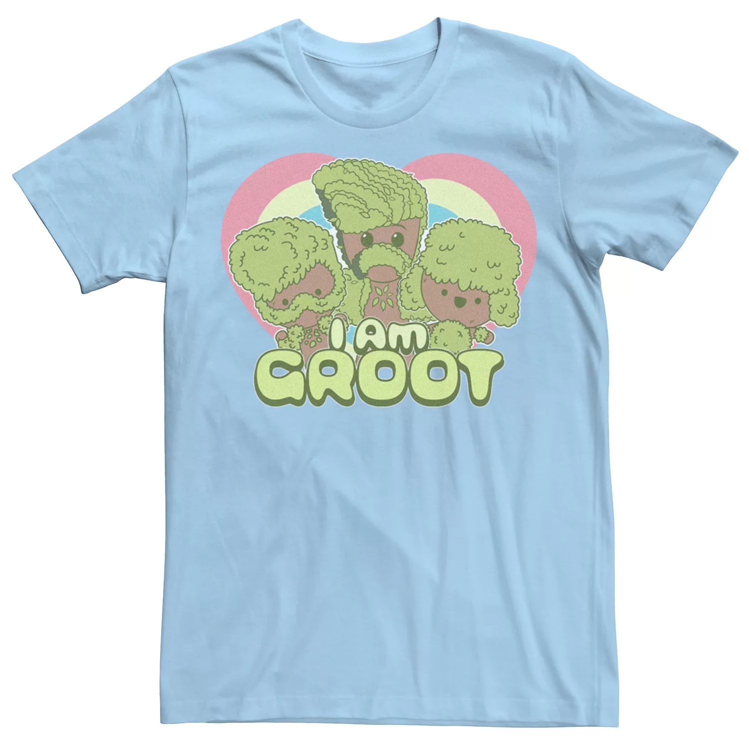 Мужская футболка с милым сердечком Marvel I am Groot Groot Licensed Character