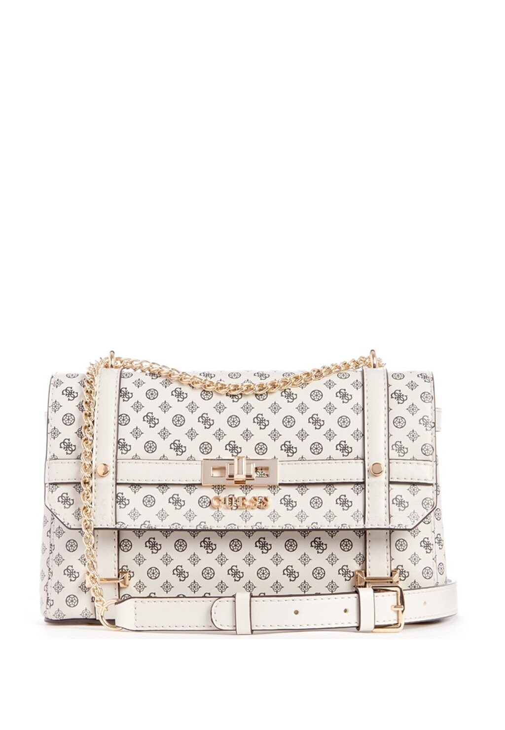 

Сумка через плечо Satchel Guess, бежевый