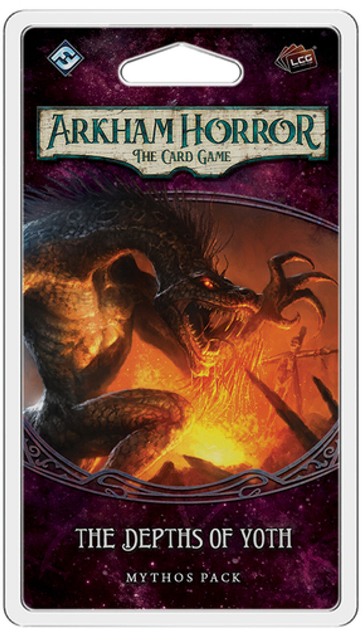 

Карточная игра Arkham Horror LCG: The Depths of Yoth Mythos Pack