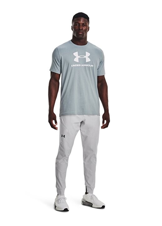 

Серые мужские брюки Slim Fit Sweatpants 1352027-019 UA UNSTOPPABLE JOGGERS Under Armour, серый