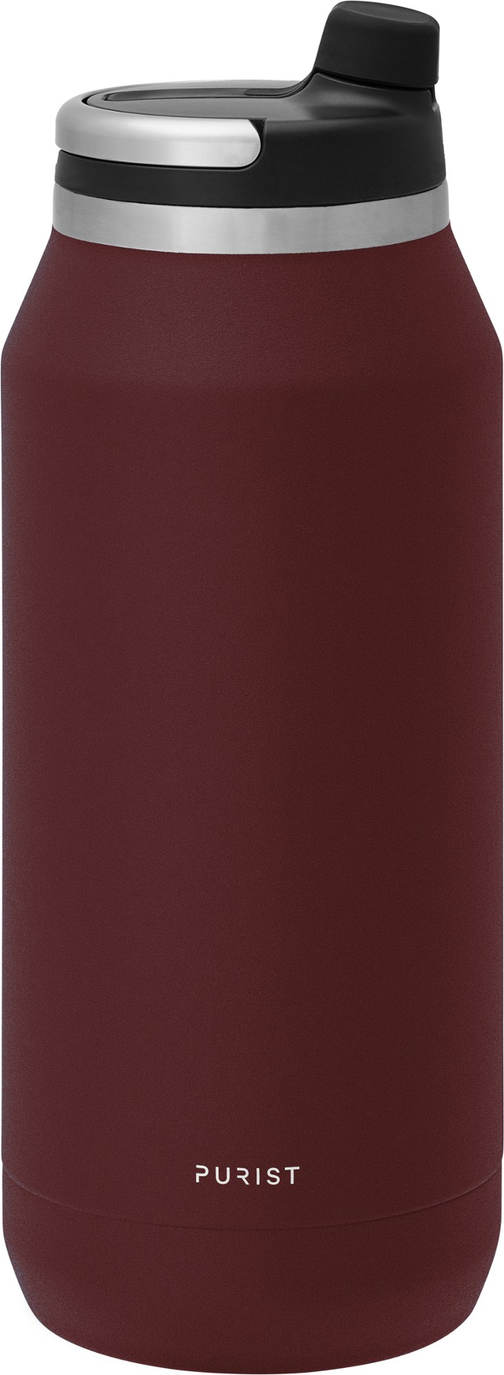 Вакуумная бутылка для воды Founder с крышкой Union Top - 32 эт. унция Purist, красный