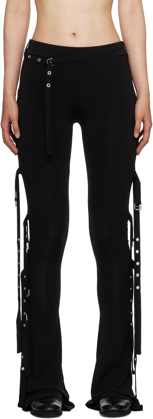 

Черные леггинсы с пряжкой Charles Jeffrey LOVERBOY