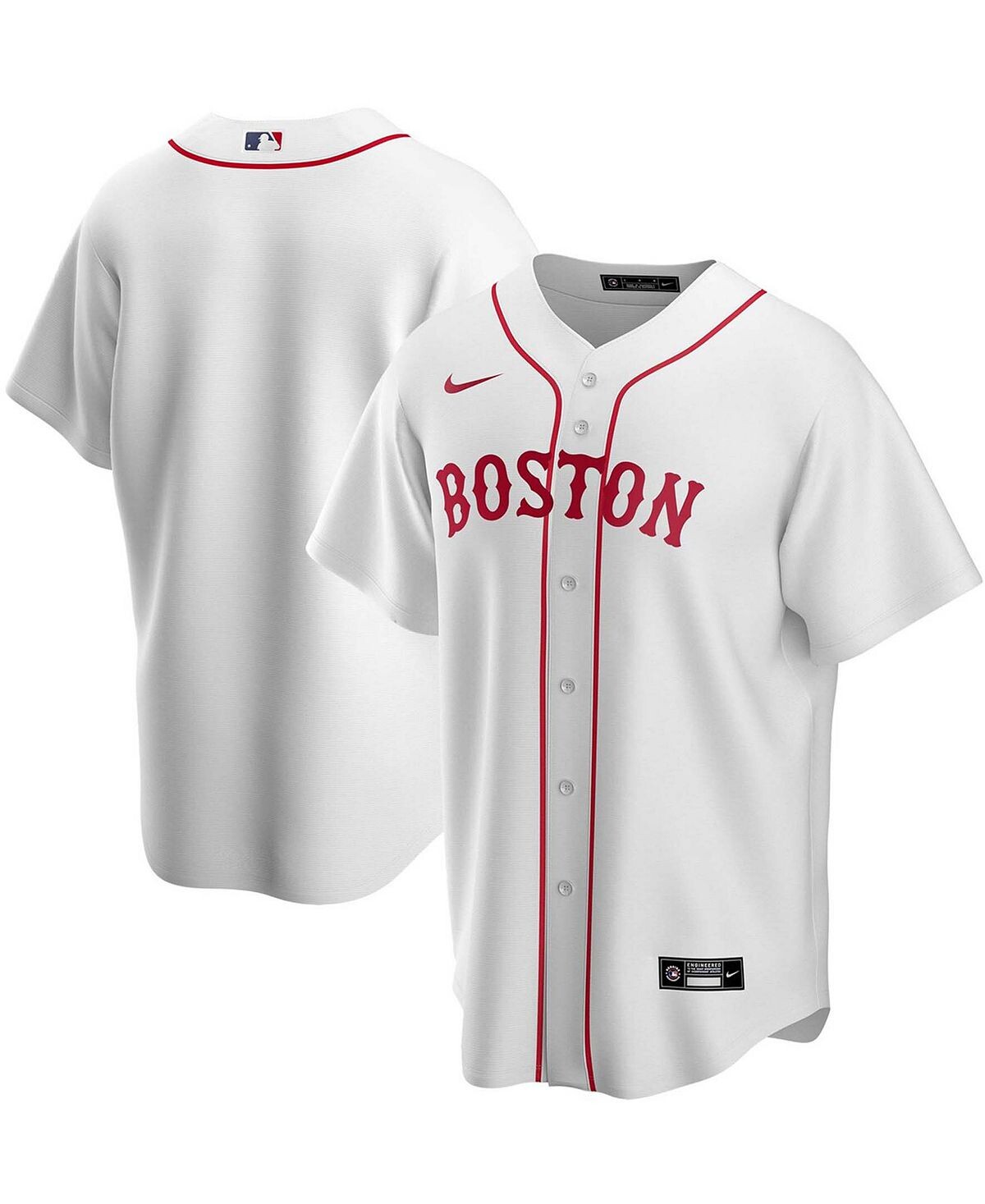 

Мужская белая футболка Boston Red Sox Альтернативная реплика команды Nike, Белый