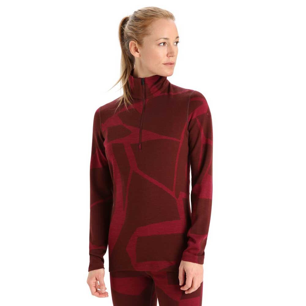 

Базовый слой Icebreaker 250 Vertex Half Zip Fractured Landscapes, серый